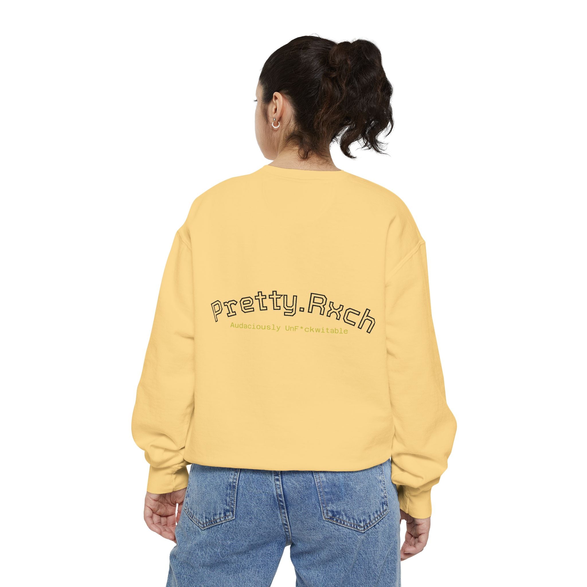 'Certified Retired Crashout' Crew neck Pullover