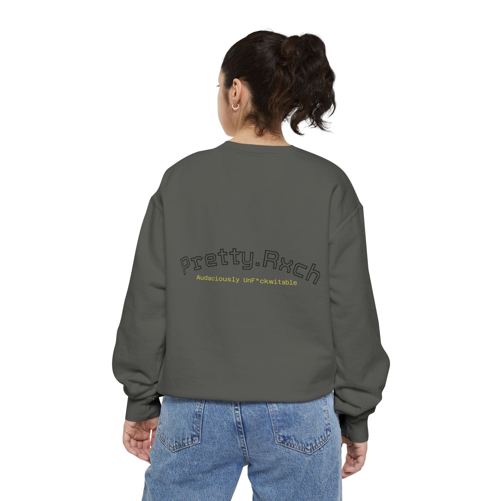 'Certified Retired Crashout' Crew neck Pullover