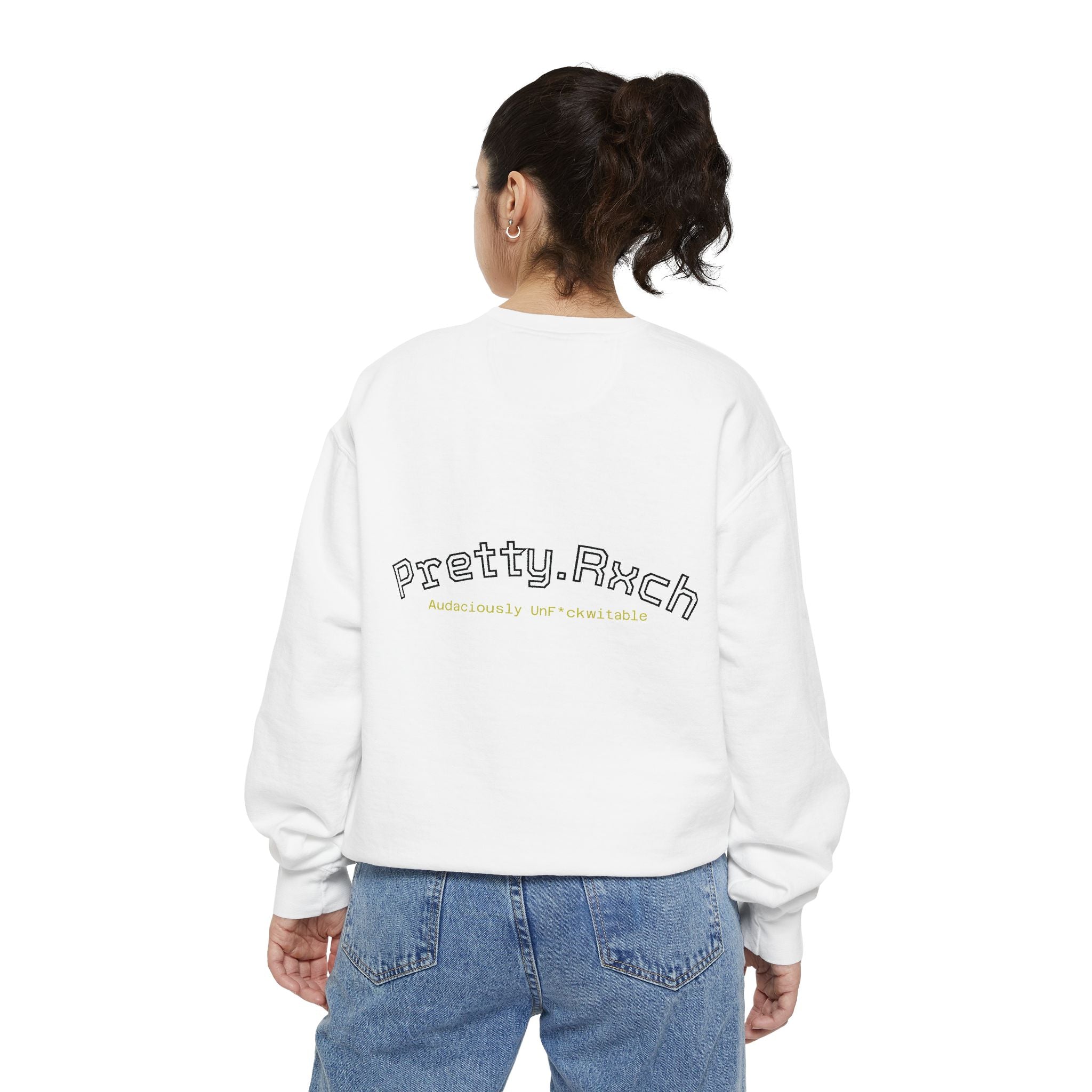 'Certified Retired Crashout' Crew neck Pullover