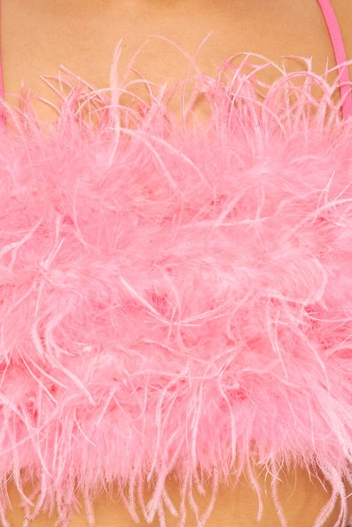 Passenger Princess Faux Ostrich Bralette